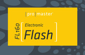 pro master FL160 Manual