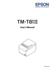 Epson TM-T81II User Manual