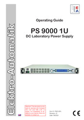 Elektro-Automatik PS 9000 1U Operating Manual