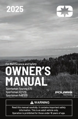 Polaris Sportsman 6x6 570 2025 Owner's Manual