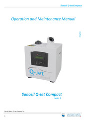 Sanosil Q-Jet Compact 2+ Operation And Maintenance Manual