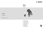 Bosch Nyon BUI350 Original Operating Instructions