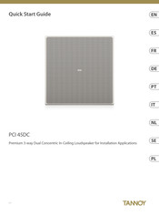 Tannoy PCI 45DC Quick Start Manual