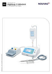 Nouvag HighSurg 11 OFA-Drill Instructions For Use Manual