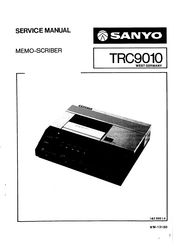 Sanyo TRC9010 Service Manual