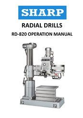 Sharp RD-820 Operation Manual