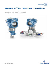 Emerson Rosemount 3051 CF Series Manual