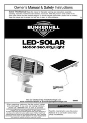 Bunker Hill Security 58459 Owner's Manual & Safety Instructions