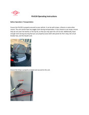 Tesco PL4150 Operating Instructions Manual