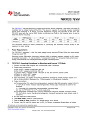 Texas Instruments TRF372017EVM User Manual