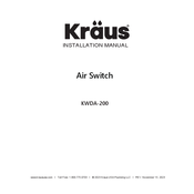 Kraus KWDA200BB Installation Manual
