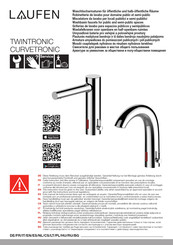 Laufen CURVETRONIC HF707154428060 Manual