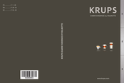 Krups WILMOTTE EVIDENCE EA89W Manual
