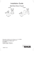 Kohler K-T467-3C Installation Manual