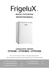 Frigelux CTT91XES Instruction Manual