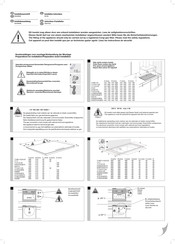 ETNA T106VRVSF Installation Instructions