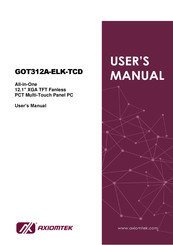AXIOMTEK GOT312A-ELK-TCD User Manual