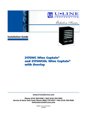 U-Line Wine Captain 2175WCS01 Installation Manual