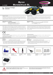 Jamara Myron Monstertruck BL 053365 Instructions Manual