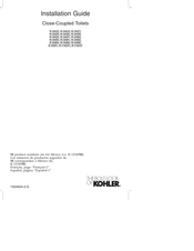Kohler K-3448-RA-W2 Installation Manual