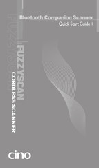 Cino FuzzyScan PF680BT Quick Start Manual