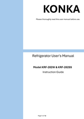 Konka KRF-202W User Manual