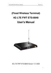 Etross 4G LTE FWT ETS-8848 User Manual