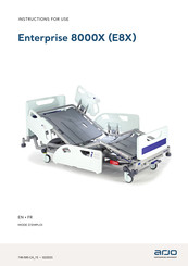Arjo Enterprise 8000X Instructions For Use Manual