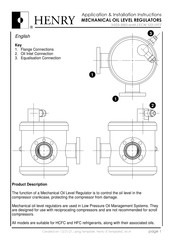 HENRY 3-033 212 Application And Installation Instructions