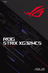 Asus ROG STRIX XG32WCS User Manual