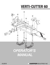Harper Verti-Cutter VC-60 Operator's Manual