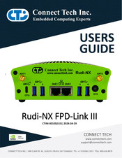 Connect Tech Rudi-NX FPD-Link III User Manual