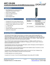 Proxicast ANT-120-008 Manual