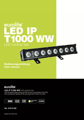 EuroLite LED IP T1000 WW User Manual