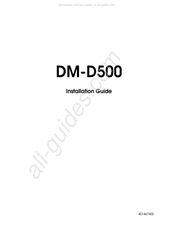 Epson M151A Installation Manual