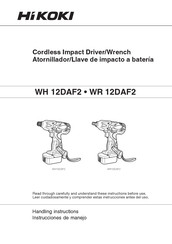 HIKOKI WR 12DAF2 Handling Instructions Manual