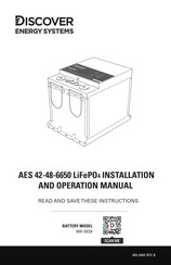 DISCOVER AES 42-48-6650 Installation And Operation Manual