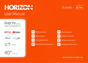 Horizon Fitness 55HL7560U/D User Manual