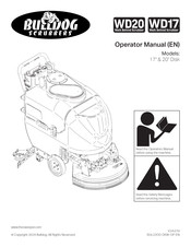 Bulldog Scrubbers W-20D Operator's Manual