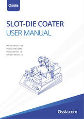Ossila L2005A2 User Manual