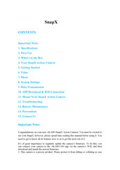 Akaso SnapX Instruction Manual