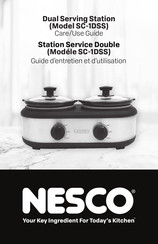 Nesco SC-1DSS Care/Use Manual