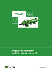 Rivulis F3240 IQ Installation, Operation And Maintenance Manual