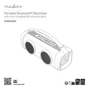 nedis SPBB306BK Quick Start Manual