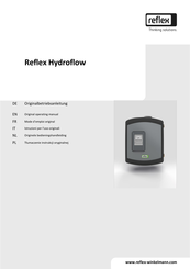 Reflex Hydroflow M-CU Original Operating Manual