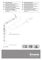 Truma Tank connection kit 01 universal Installation Instructions Manual