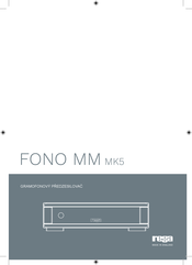 Rega FONO MM MK5 User Manual