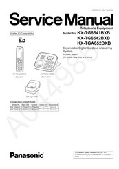 Panasonic KX-TGA652BXB Service Manual