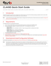 Ezurio ConnexLink CL4490-1000-485 Quick Start Manual