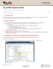 Ezurio CL4790-1000-232 Quick Start Manual